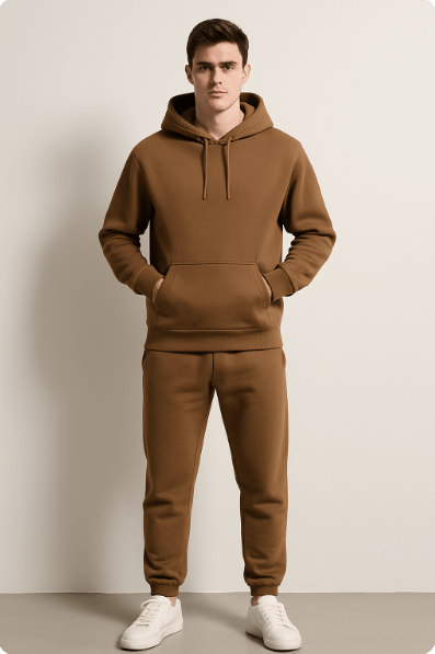 Rivano | Unisex Hoodie Set Met Joggingbroek En Strikkoord