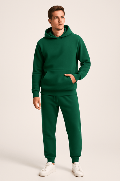 Rivano | Unisex Hoodie Set Met Joggingbroek En Strikkoord