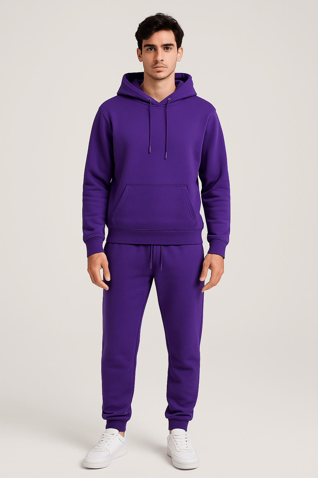 Rivano | Unisex Hoodie Set Met Joggingbroek En Strikkoord