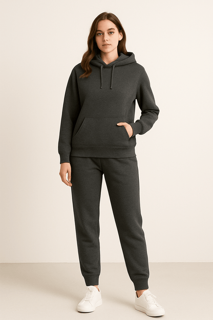 Rivano | Unisex Hoodie Set Met Joggingbroek En Strikkoord