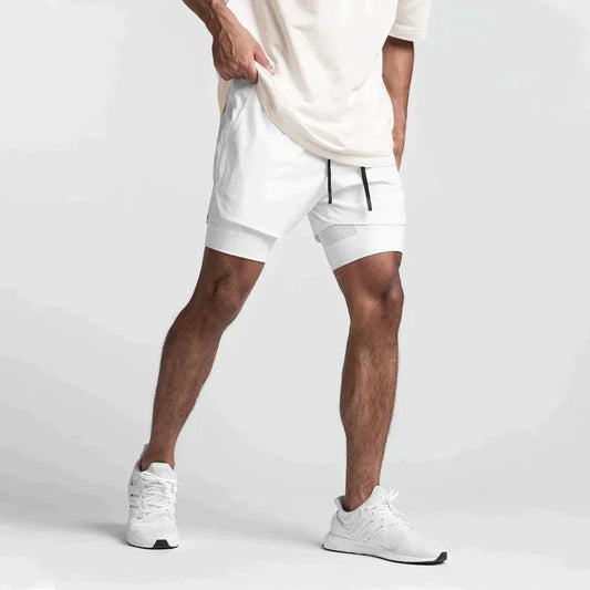 Arenzo | Lichtgewicht Heren Sportshort Met Sneldrogende Stof En Elastische Tailleband