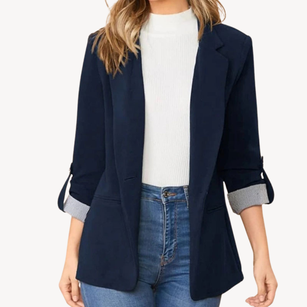 Alessia | Blazer Met 3/4 Mouwen Dames