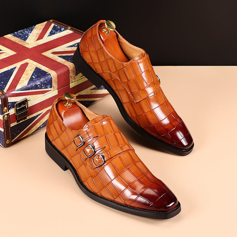 Marciano | Glanzende Monk Strap Schoenen Heren