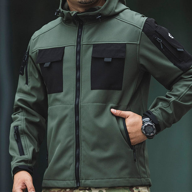 Sentinel | Tactical Softshell Jas met Contrastpanelen