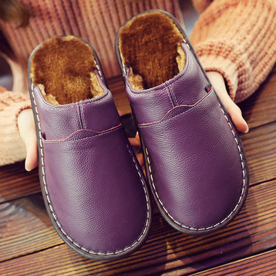 Cassian | Unisex Gevoerde Pantoffels Kunstleer