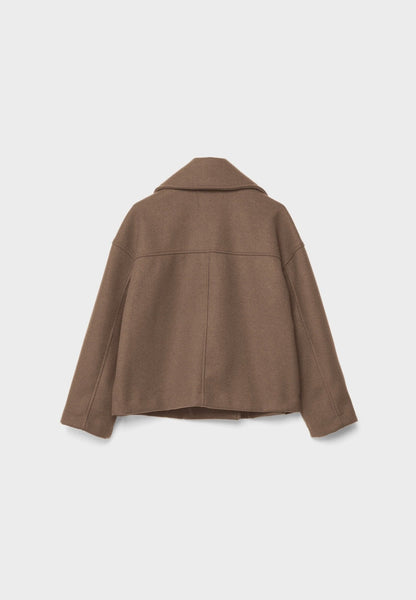 Selvya | Cropped Wollook Jas
