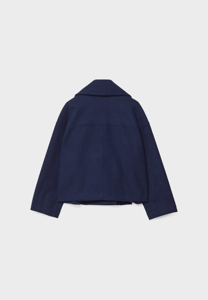 Selvya | Cropped Wollook Jas