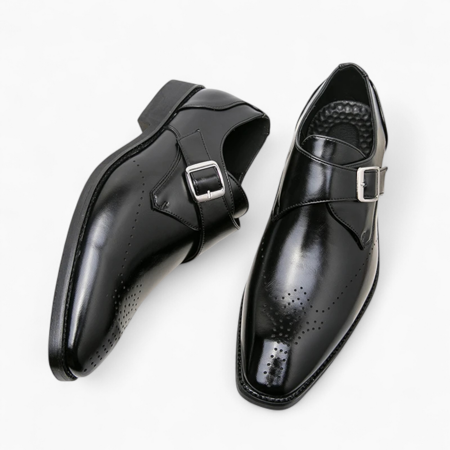Dorian | Monk Strap Schoenen Heren Leer