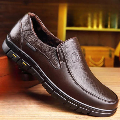 Alessio | Leren Instapschoenen Heren
