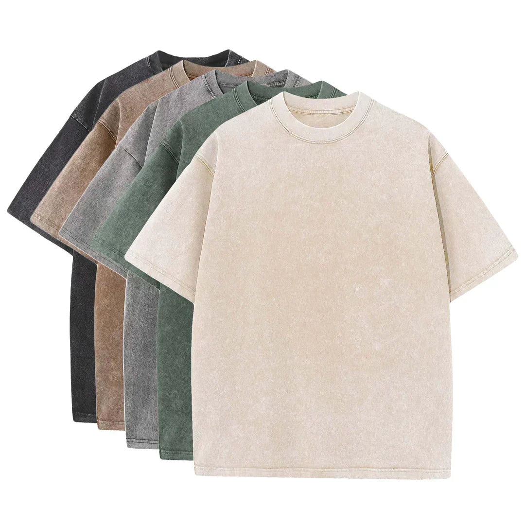 Litan™ | 5-pack Oversized Loose Fit T-Shirts van 230GSM Stof