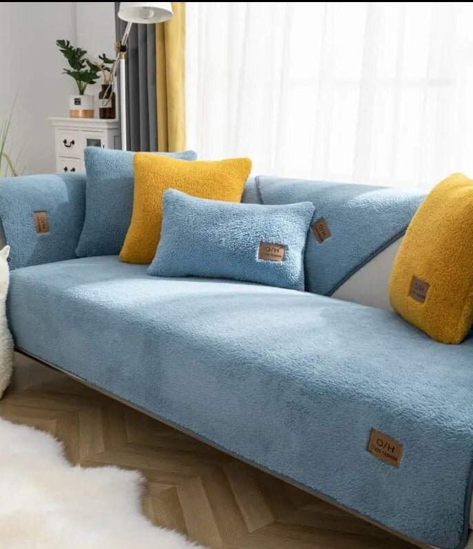 Dahlia | Fleece Sofa Coverset