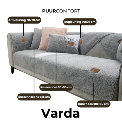 Dahlia | Fleece Sofa Coverset