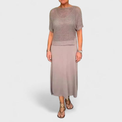 Solène | Luchtige Midi-Jurk