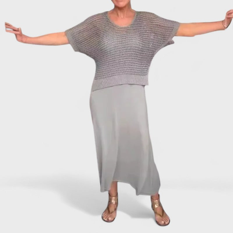 Solène | Luchtige Midi-Jurk