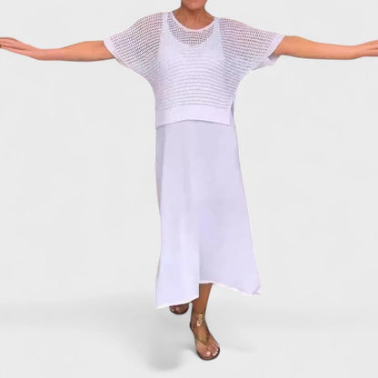 Solène | Luchtige Midi-Jurk