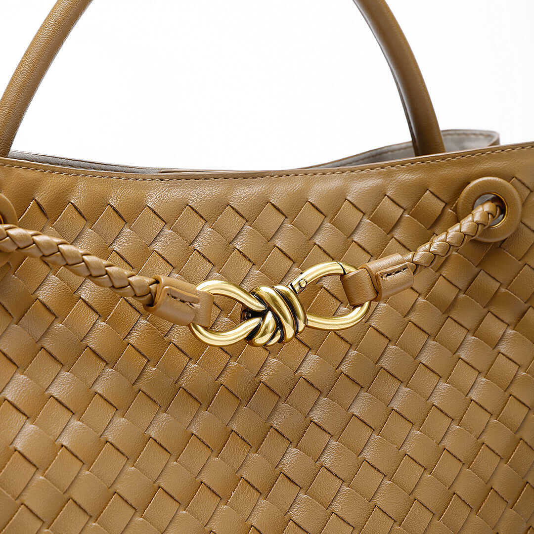 Ameline | Gevlochten Handtas