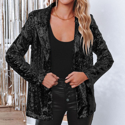 Serena | Pailletten Blazer