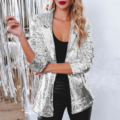 Serena | Pailletten Blazer