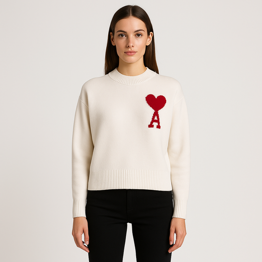 Adrien | Gebreide Logo Sweater Unisex