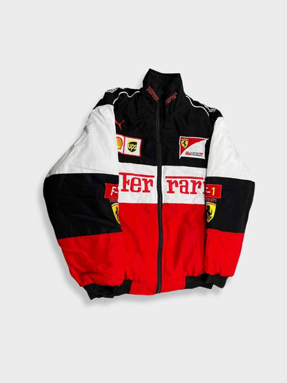 Nika™ | Vintage Ferrari Racer Jack met Sportieve Stijl en Duurzame Materialen