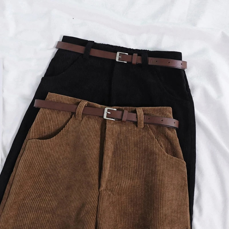 Renaya | Dames Corduroy Winterbroek Gevoerd