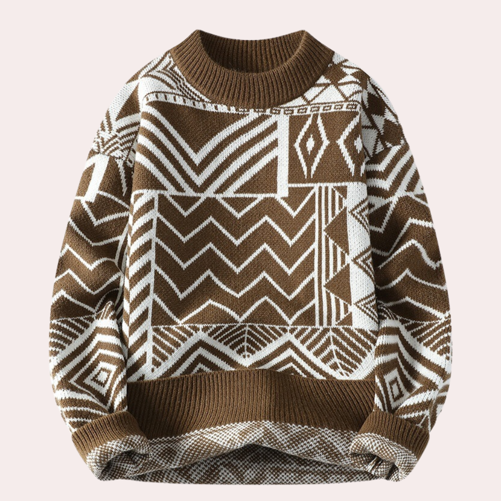 Lyric | Geometrische Knit Trui