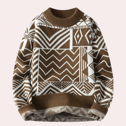 Lyric | Geometrische Knit Trui